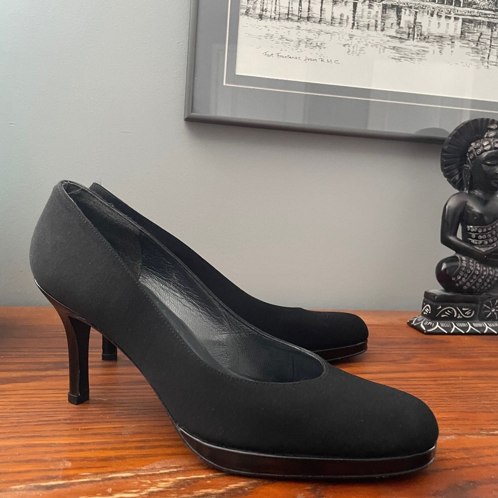 Stuart Weitzman Black Heels Shoes